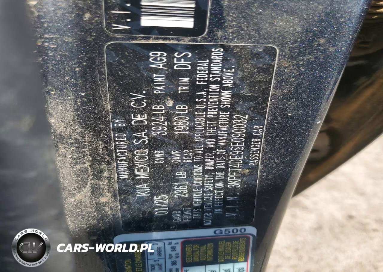 2025 Kia K4 Lxs VIN:3KPFT4DE9SE090032 - 12