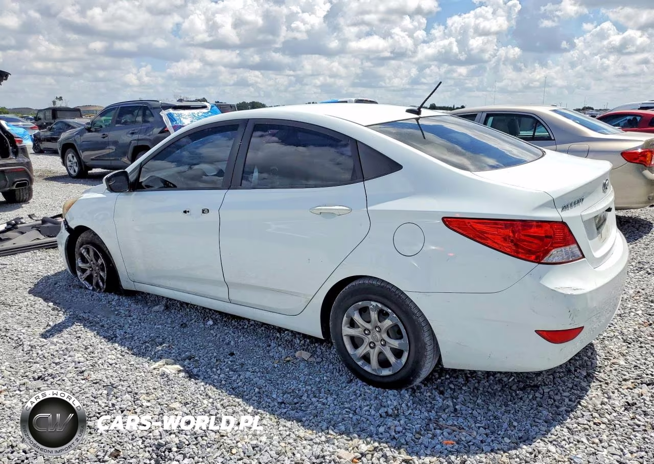 2014 Hyundai Accent Gls VIN:KMHCT4AE7EU641860 - 2