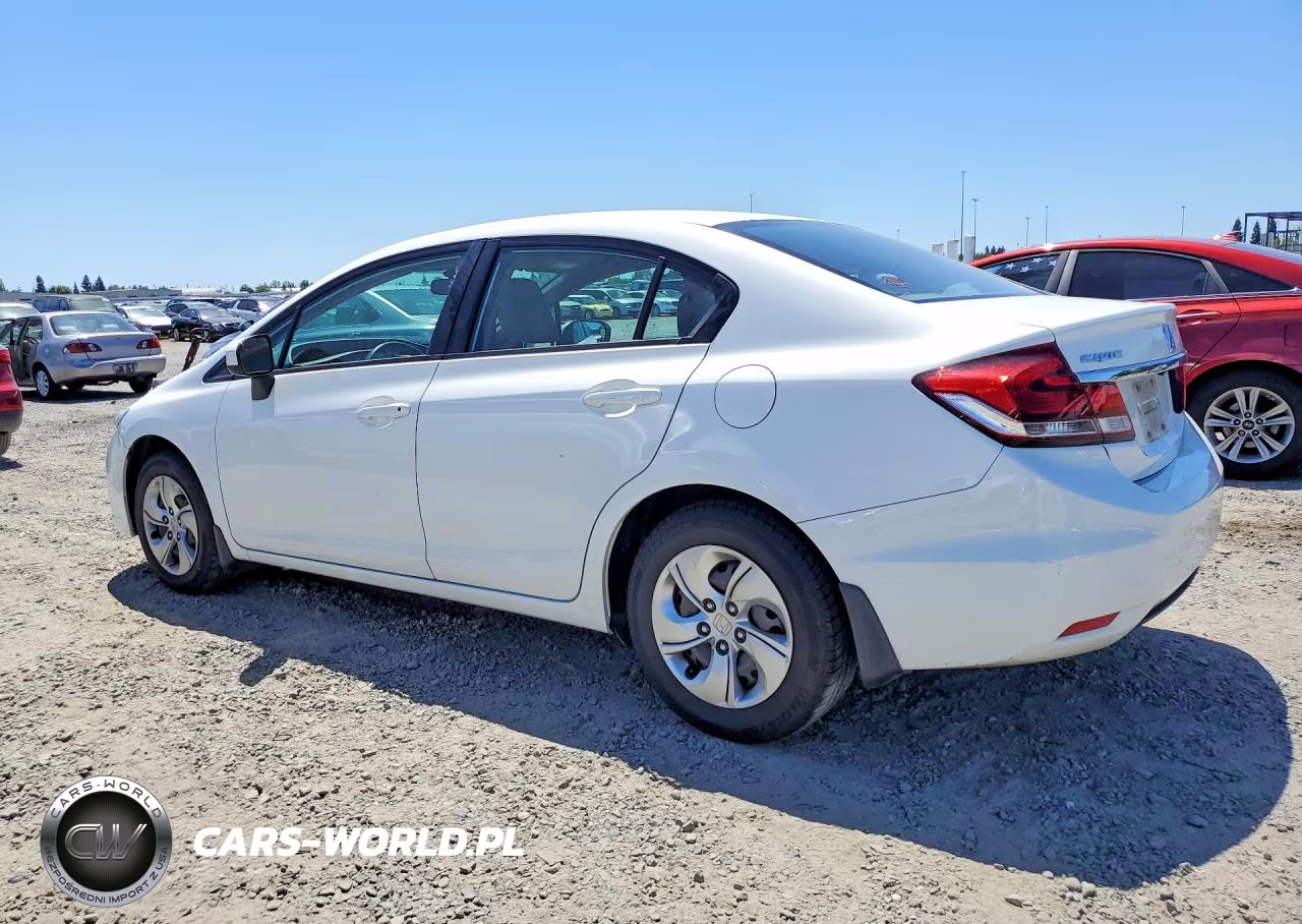 2015 Honda Civic Lx VIN:19XFB2F5XFE701986 - 2