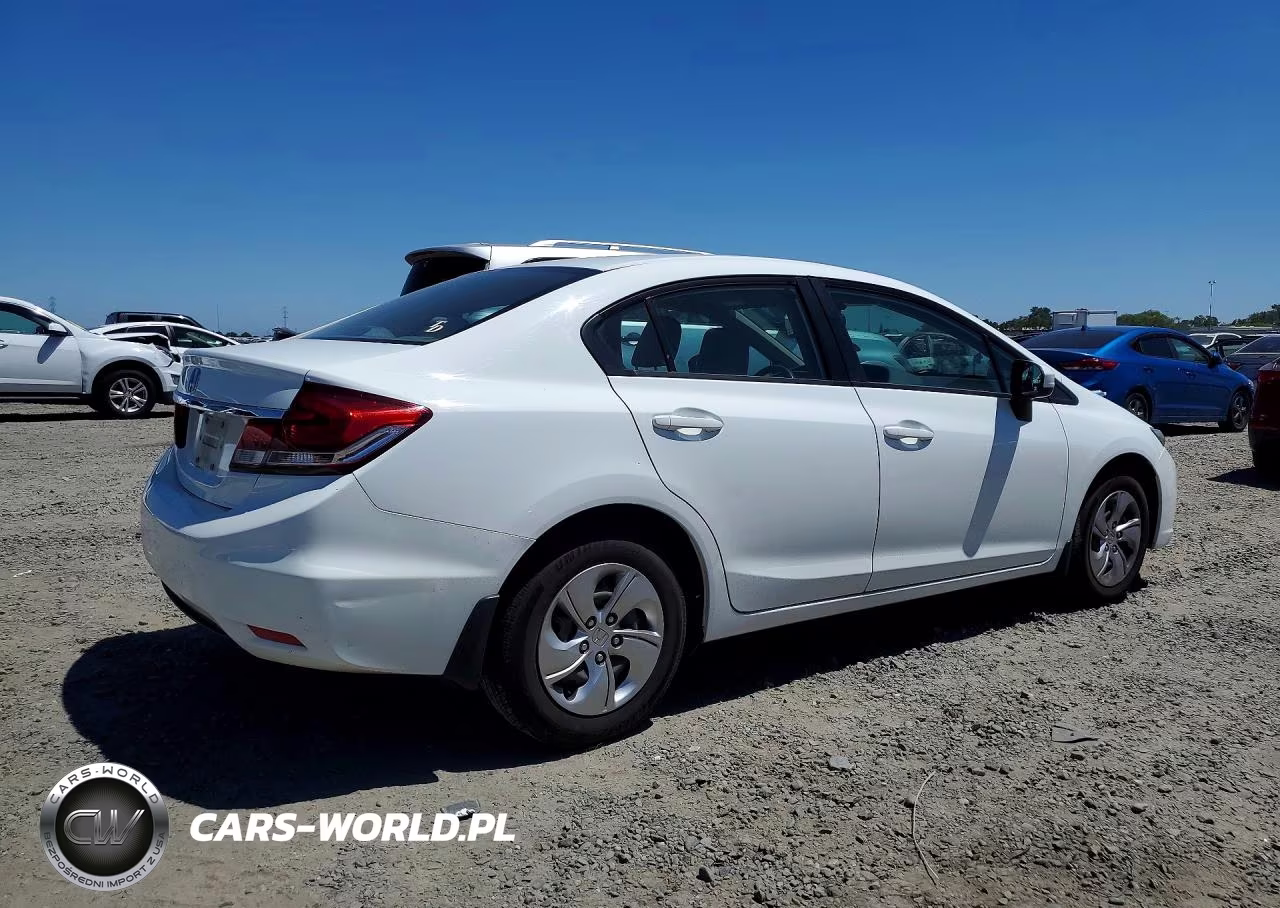 2015 Honda Civic Lx VIN:19XFB2F5XFE701986 - 3