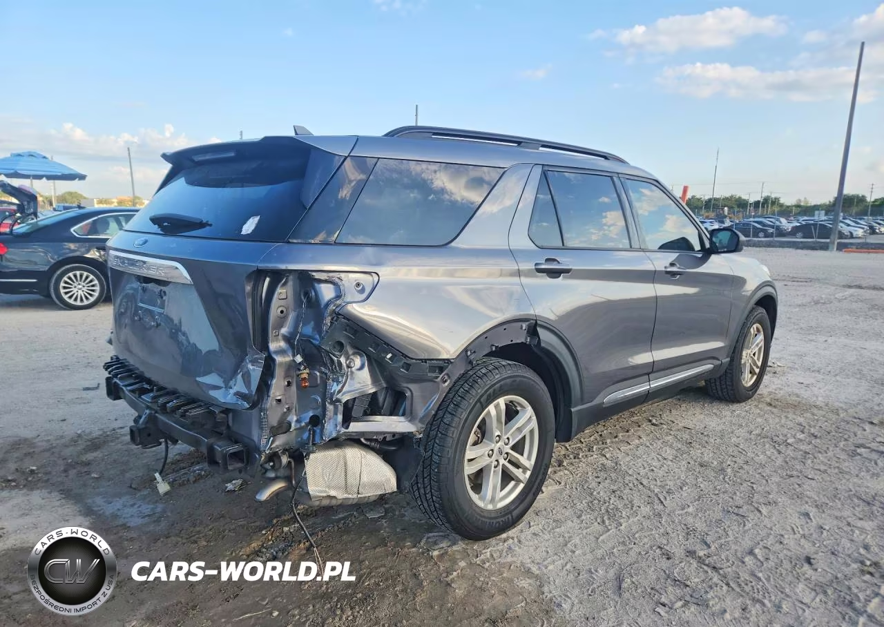 2022 Ford Explorer Xlt VIN:1FMSK7DH1NGA17444 - 3