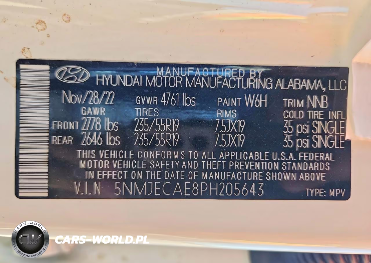 2023 Hyundai Tucson Limited VIN:5NMJECAE8PH205643 - 14