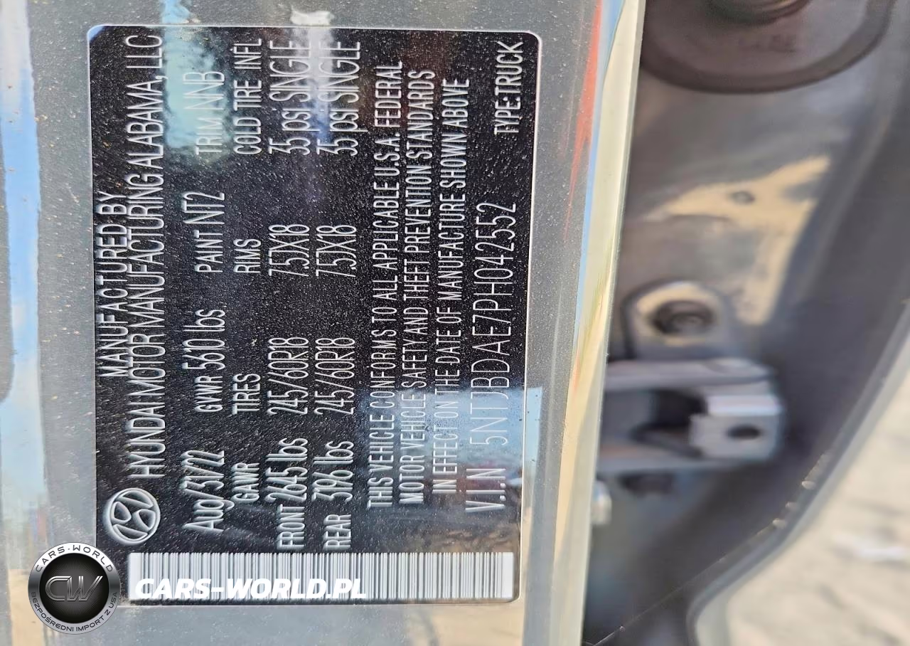 2023 Hyundai Santa Cruz Sel VIN:5NTJBDAE7PH042552 - 13
