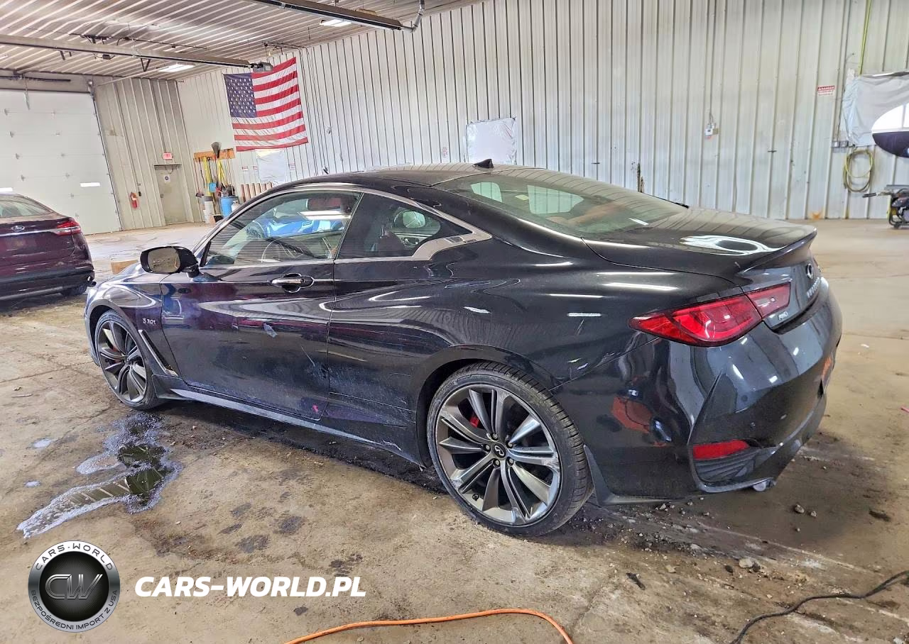 2019 Infiniti Q60 Red Sport 400 VIN:JN1FV7EL7KM440545 - 2