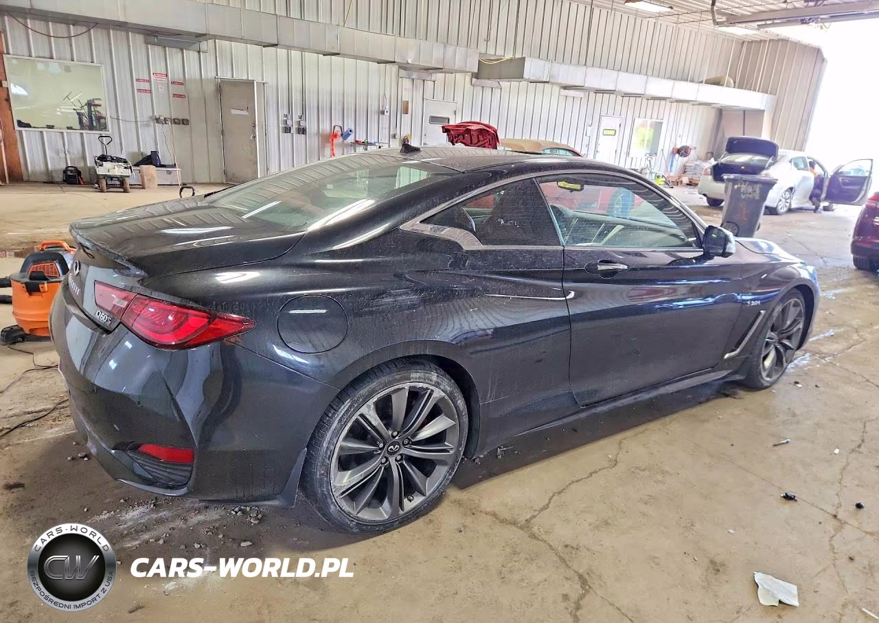 2019 Infiniti Q60 Red Sport 400 VIN:JN1FV7EL7KM440545 - 3