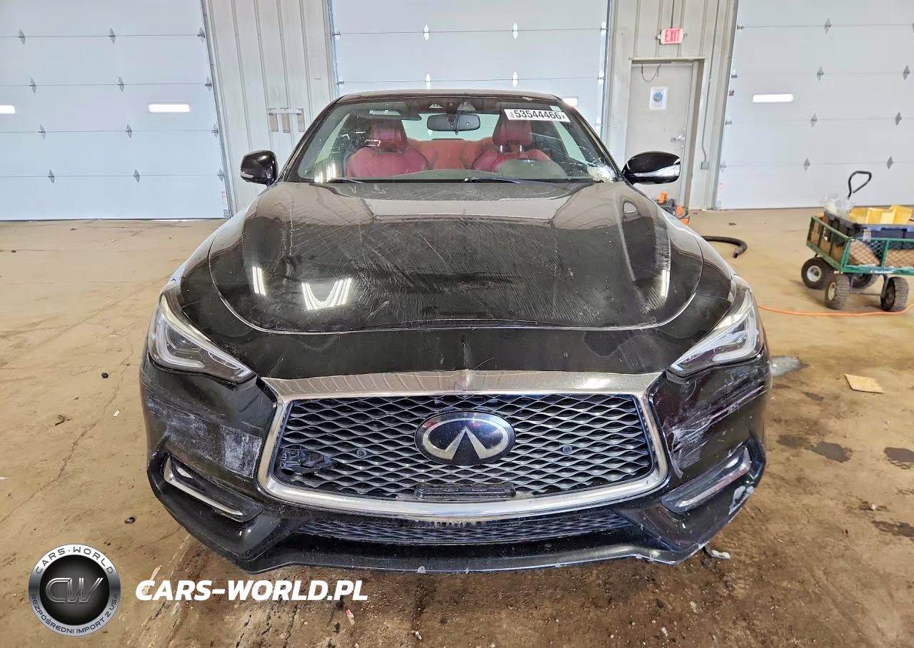 2019 Infiniti Q60 Red Sport 400 VIN:JN1FV7EL7KM440545 - 5
