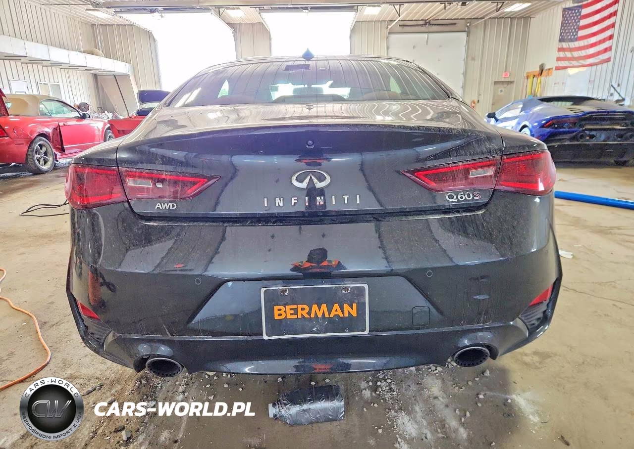 2019 Infiniti Q60 Red Sport 400 VIN:JN1FV7EL7KM440545 - 6