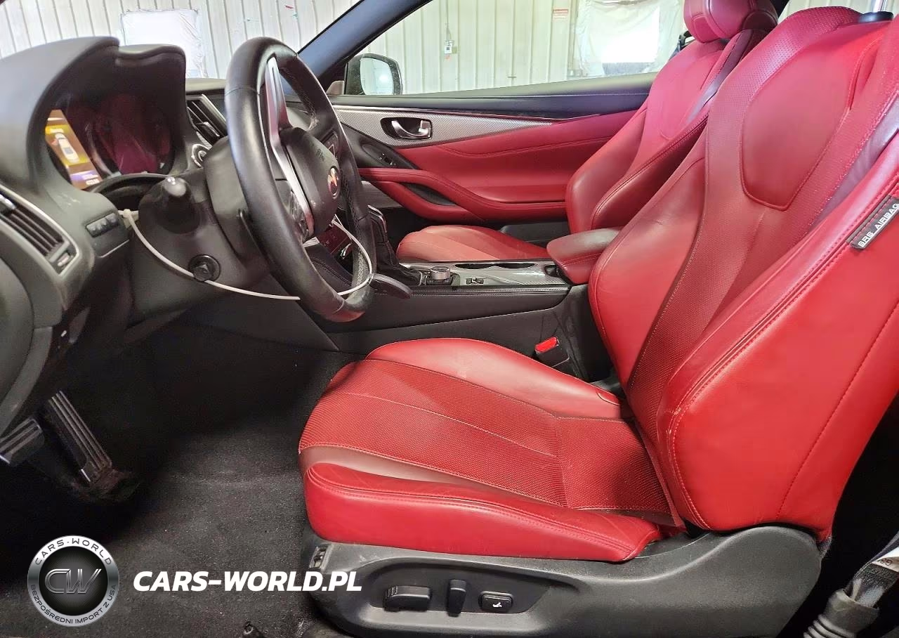 2019 Infiniti Q60 Red Sport 400 VIN:JN1FV7EL7KM440545 - 7