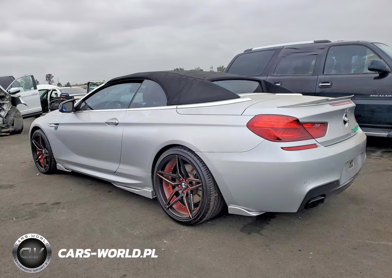 2012 BMW 650 I VIN:WBALZ3C55CDL73444 - 2