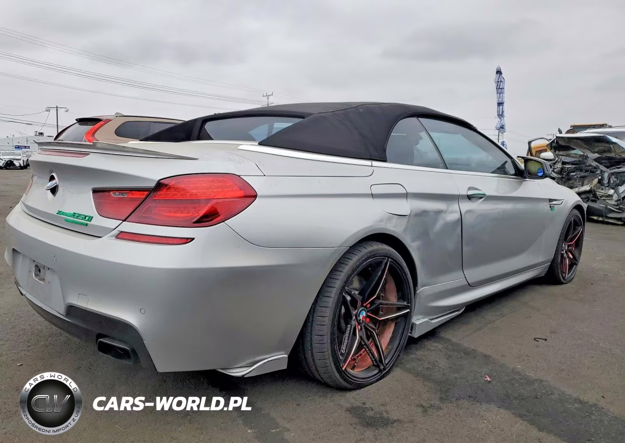 2012 BMW 650 I VIN:WBALZ3C55CDL73444 - 3