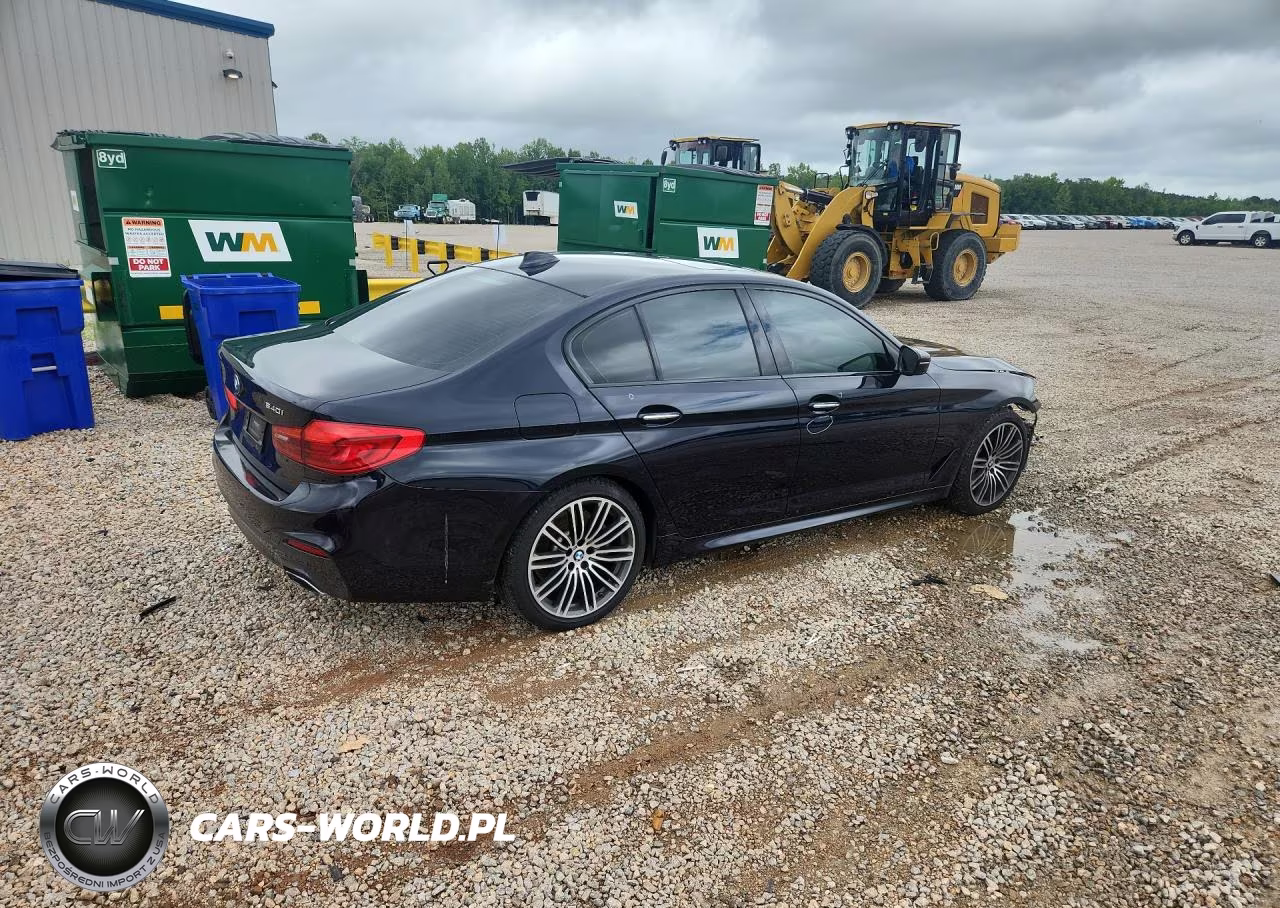 2018 BMW 540 I VIN:WBAJE5C58JWA96629 - 3