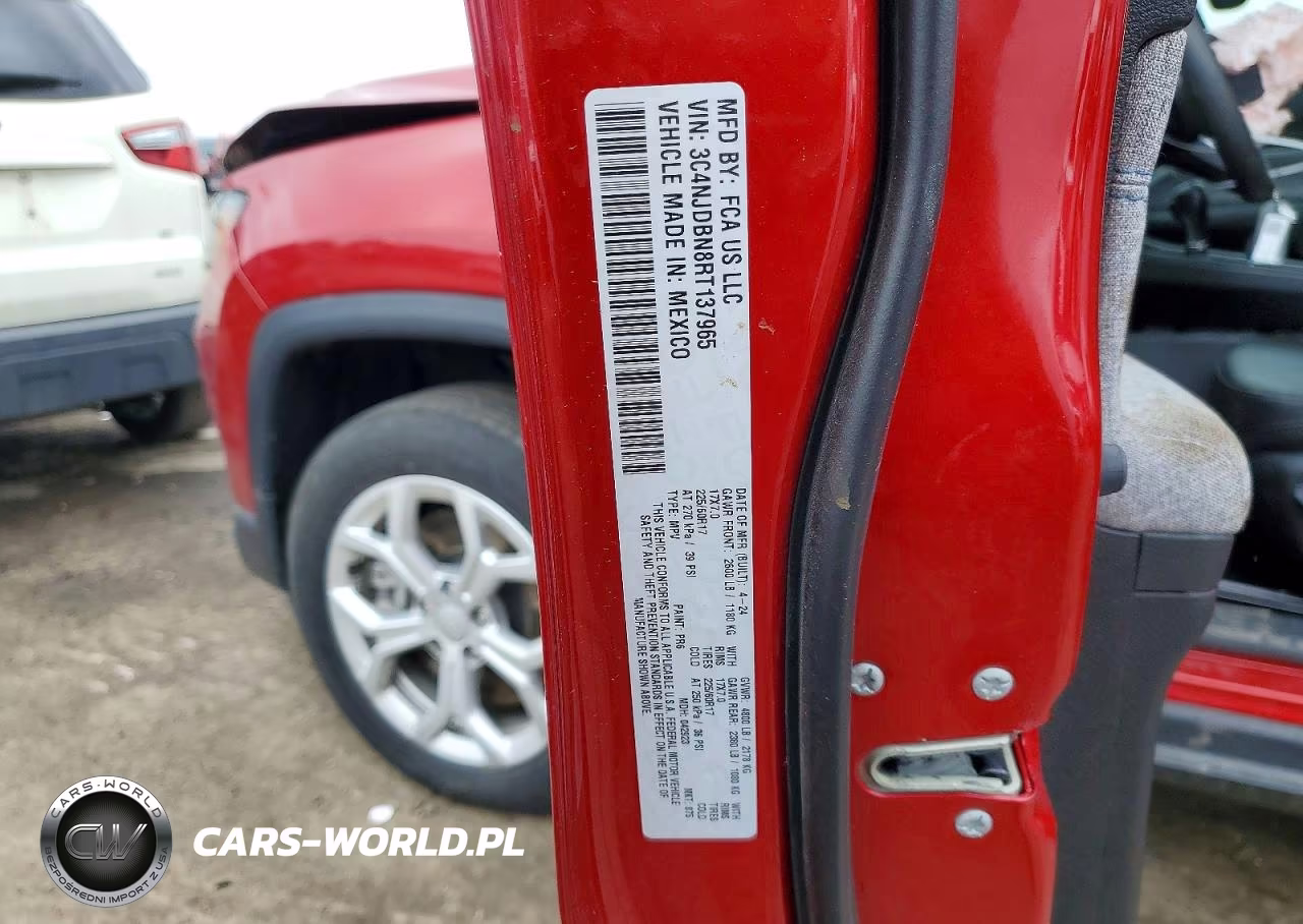 2024 Jeep Compass Latitude VIN:3C4NJDBN8RT137965 - 13