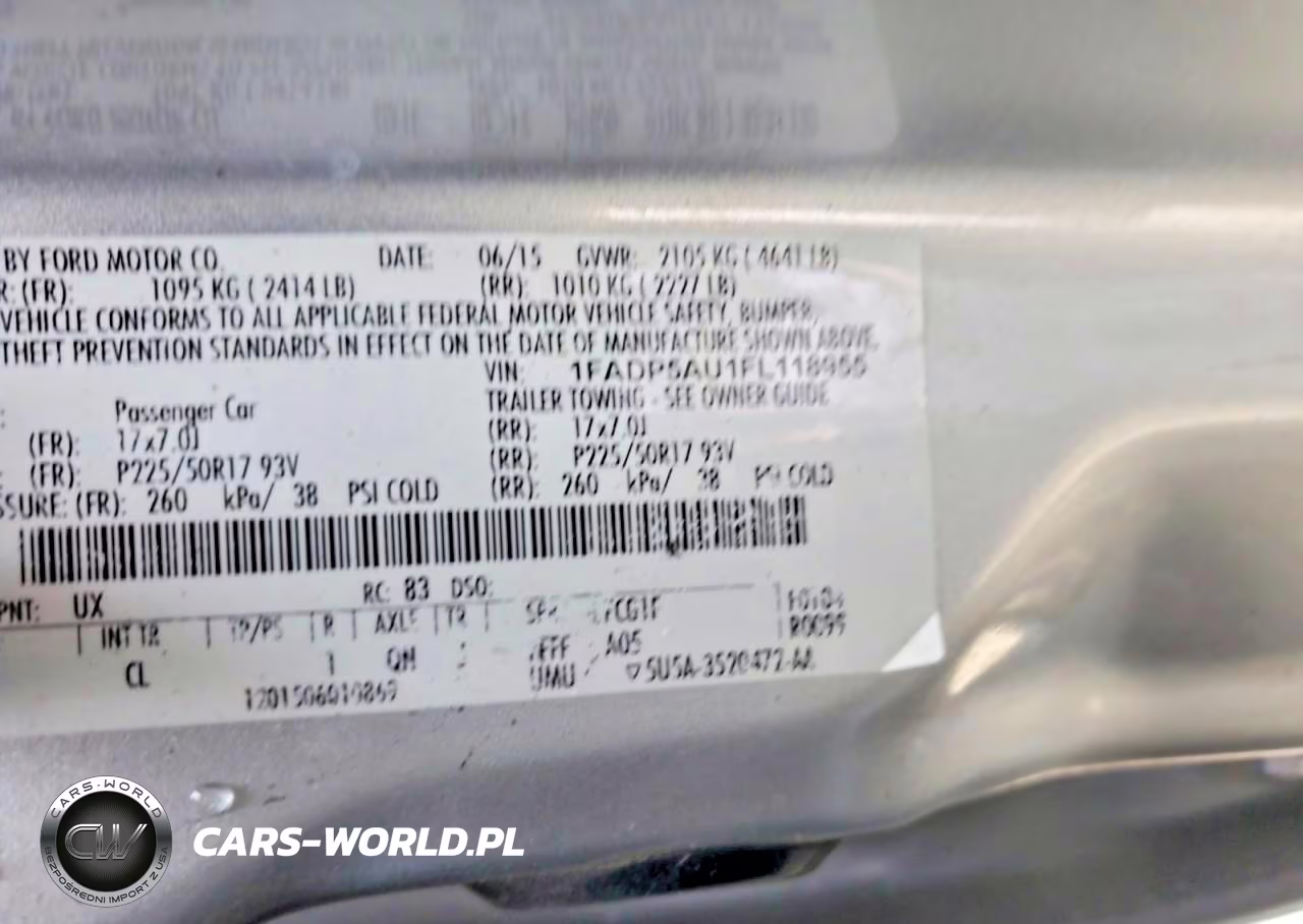 2015 Ford C-Max Se VIN:1FADP5AU1FL118955 - 12