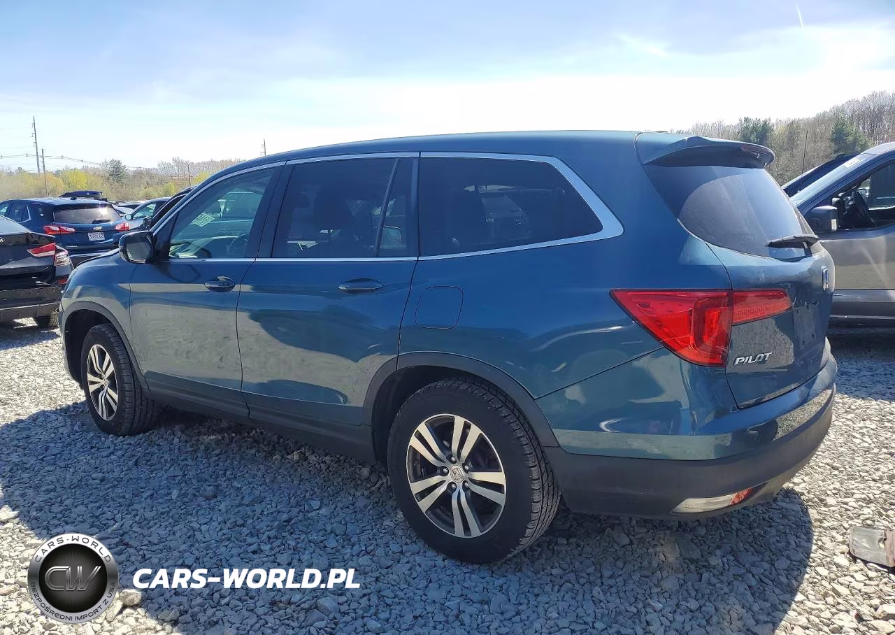 2017 Honda Pilot Exl VIN:5FNYF6H58HB016805 - 2