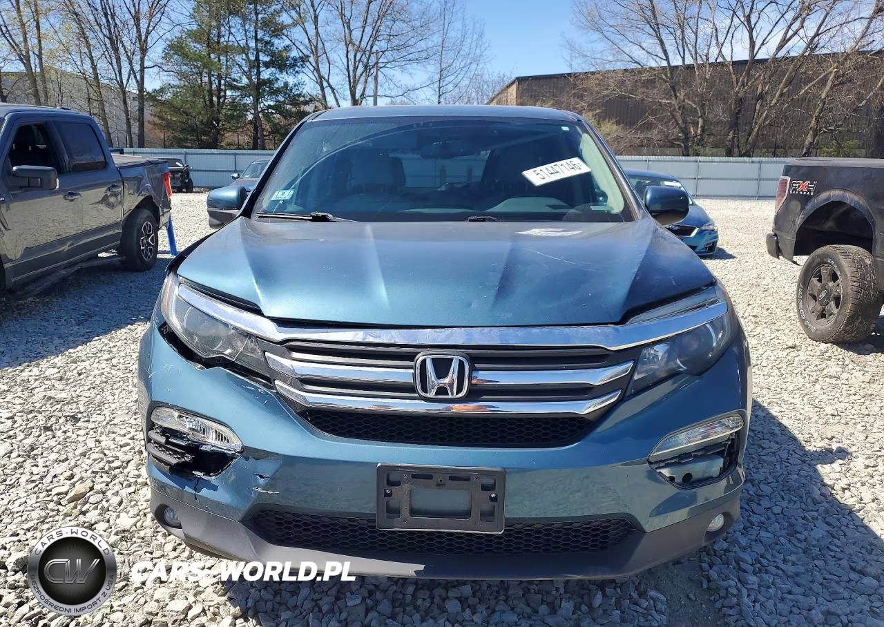 2017 Honda Pilot Exl VIN:5FNYF6H58HB016805 - 5