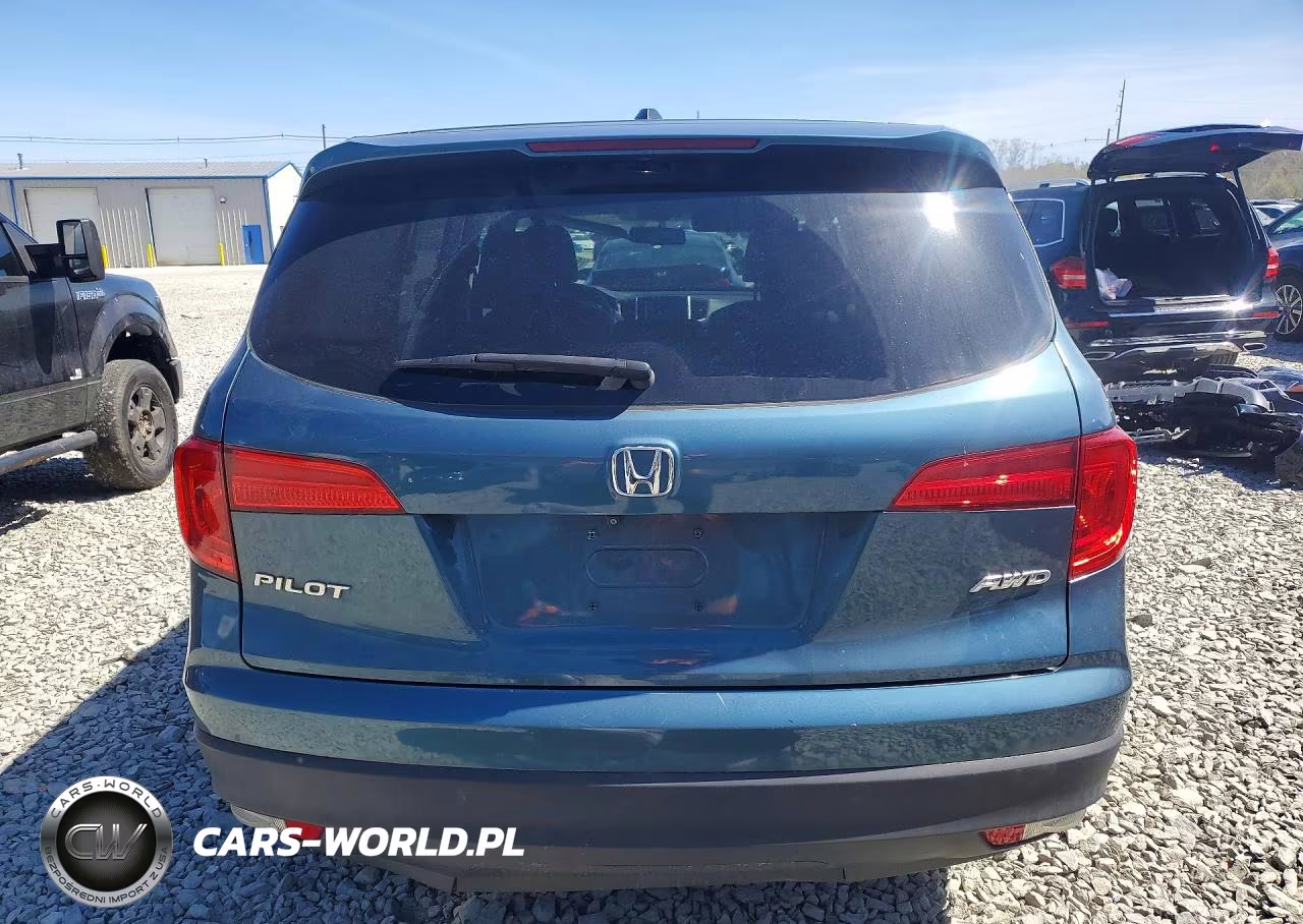 2017 Honda Pilot Exl VIN:5FNYF6H58HB016805 - 6