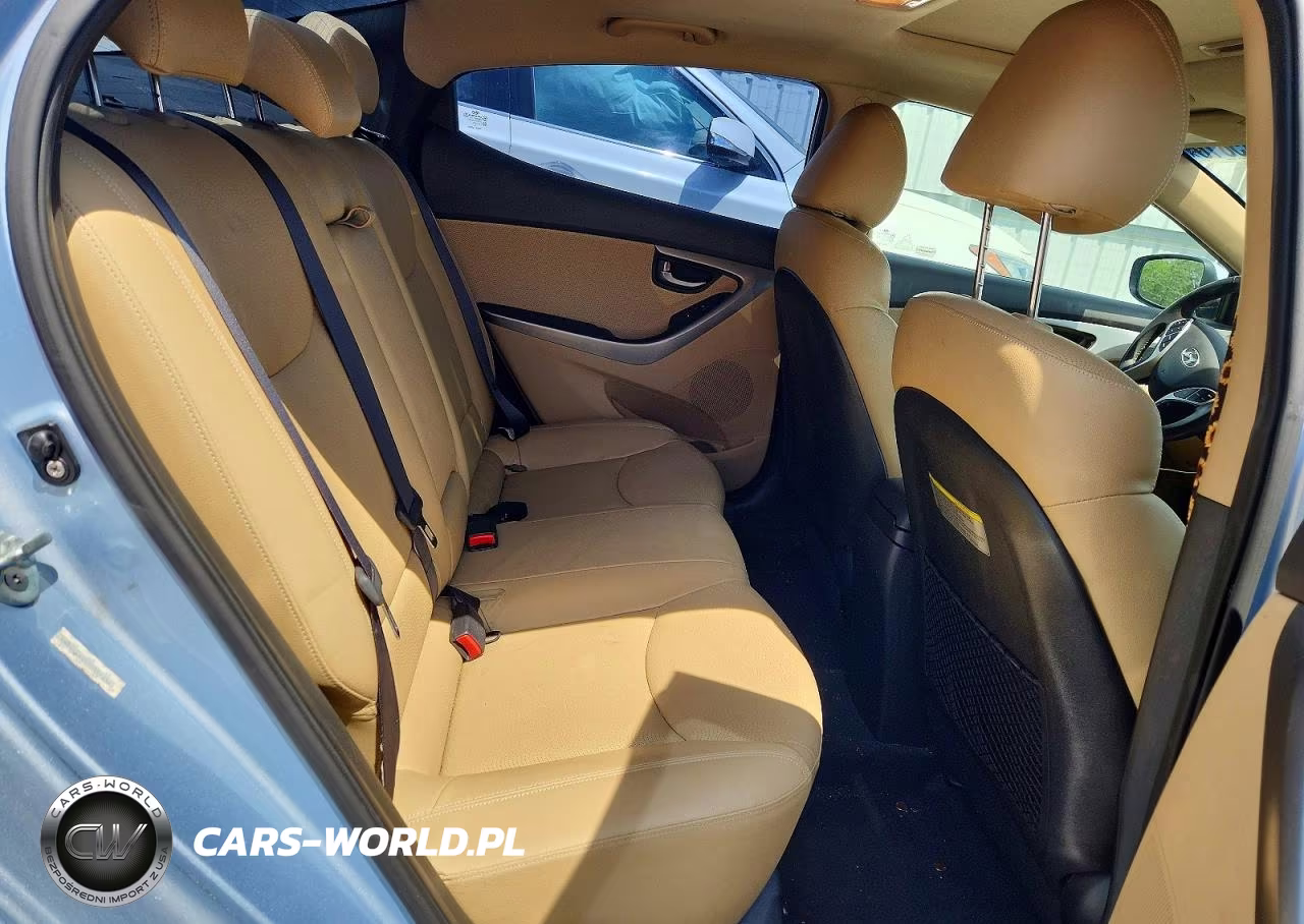 2012 Hyundai Elantra Limited VIN:KMHDH4AE7CU391054 - 10