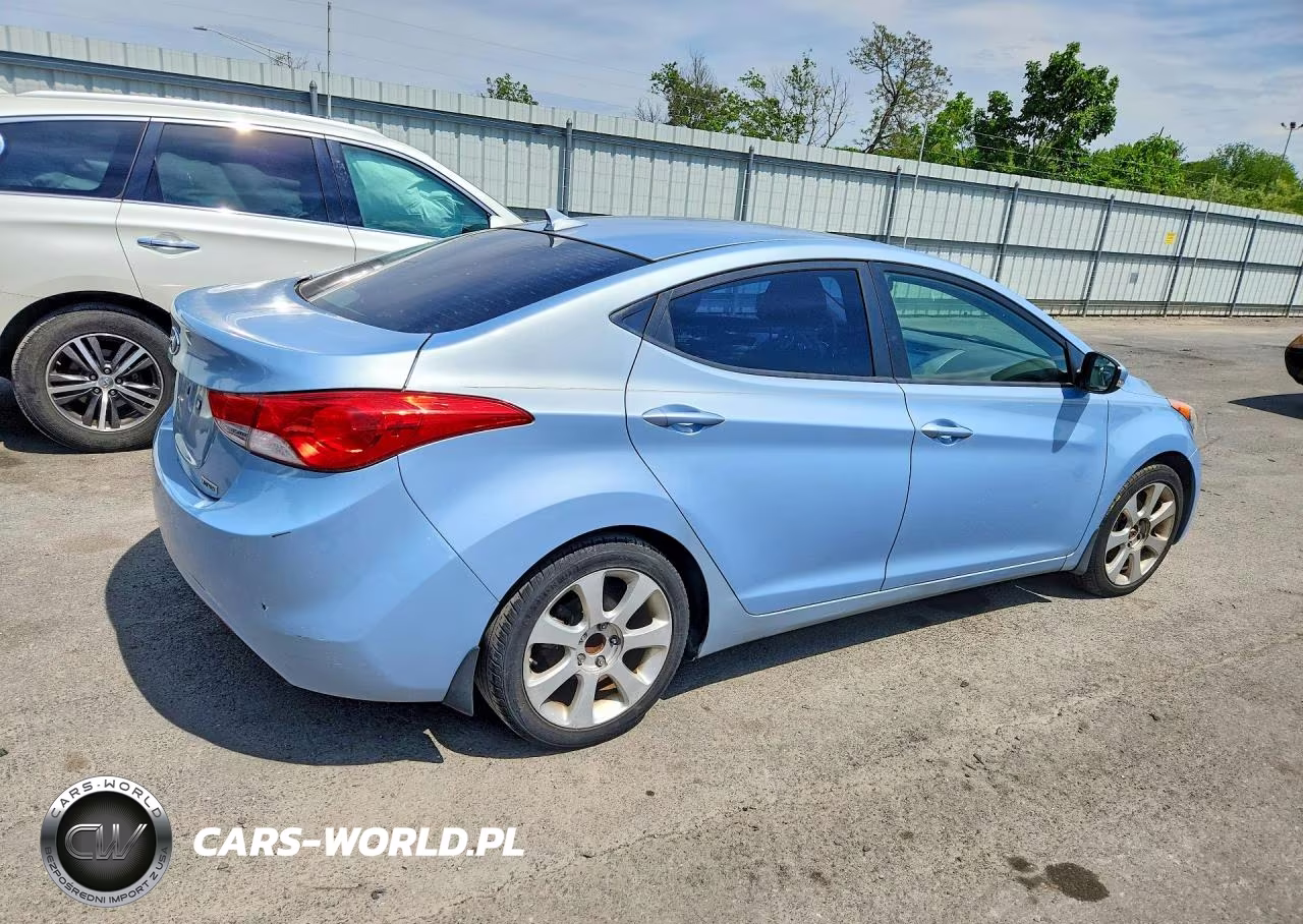 2012 Hyundai Elantra Limited VIN:KMHDH4AE7CU391054 - 3