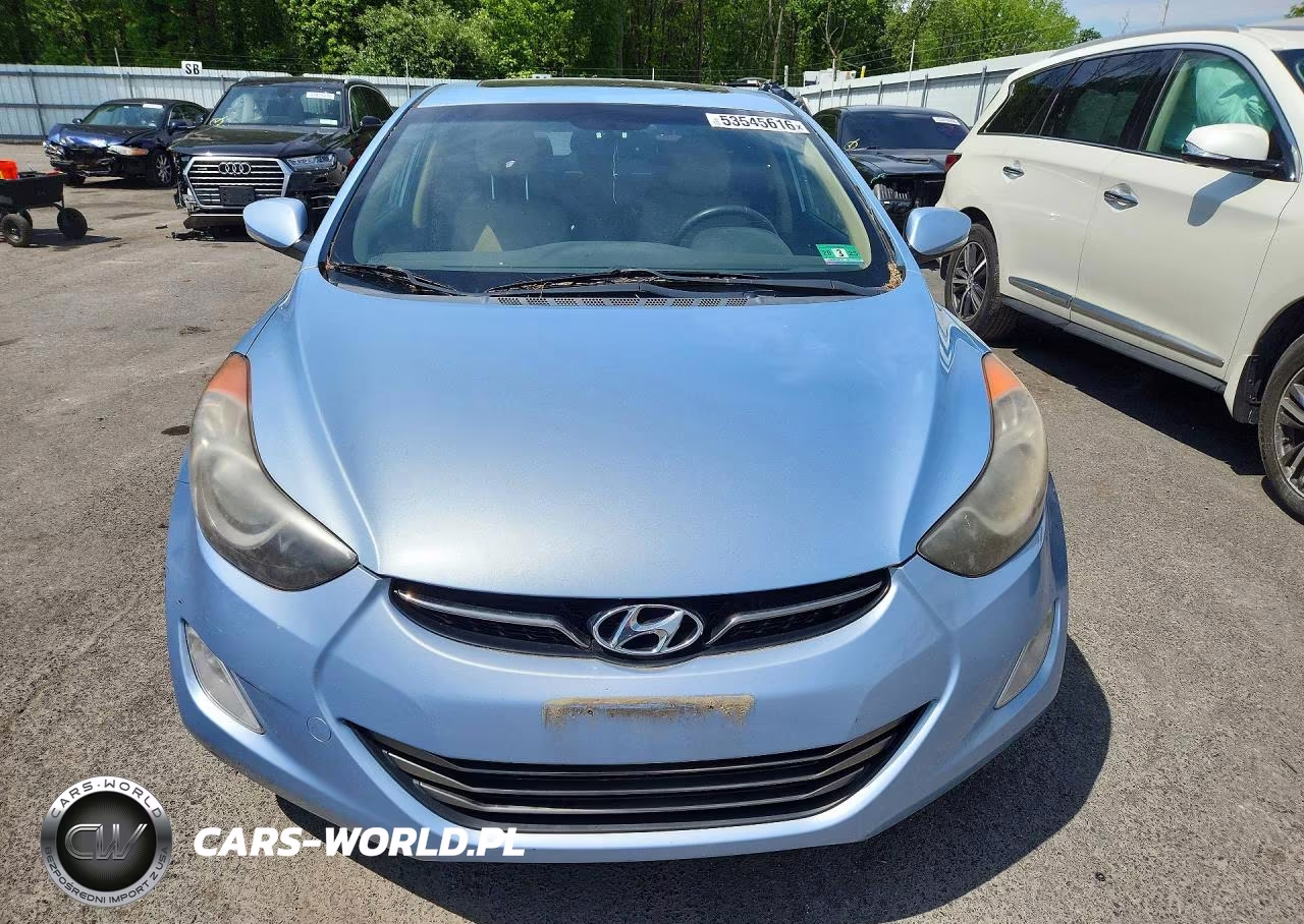 2012 Hyundai Elantra Limited VIN:KMHDH4AE7CU391054 - 5
