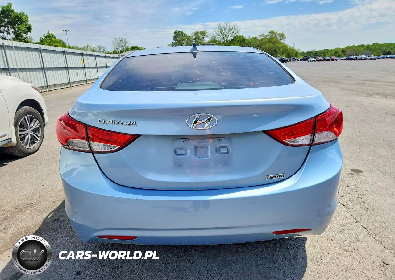 2012 Hyundai Elantra Limited VIN:KMHDH4AE7CU391054 - 6