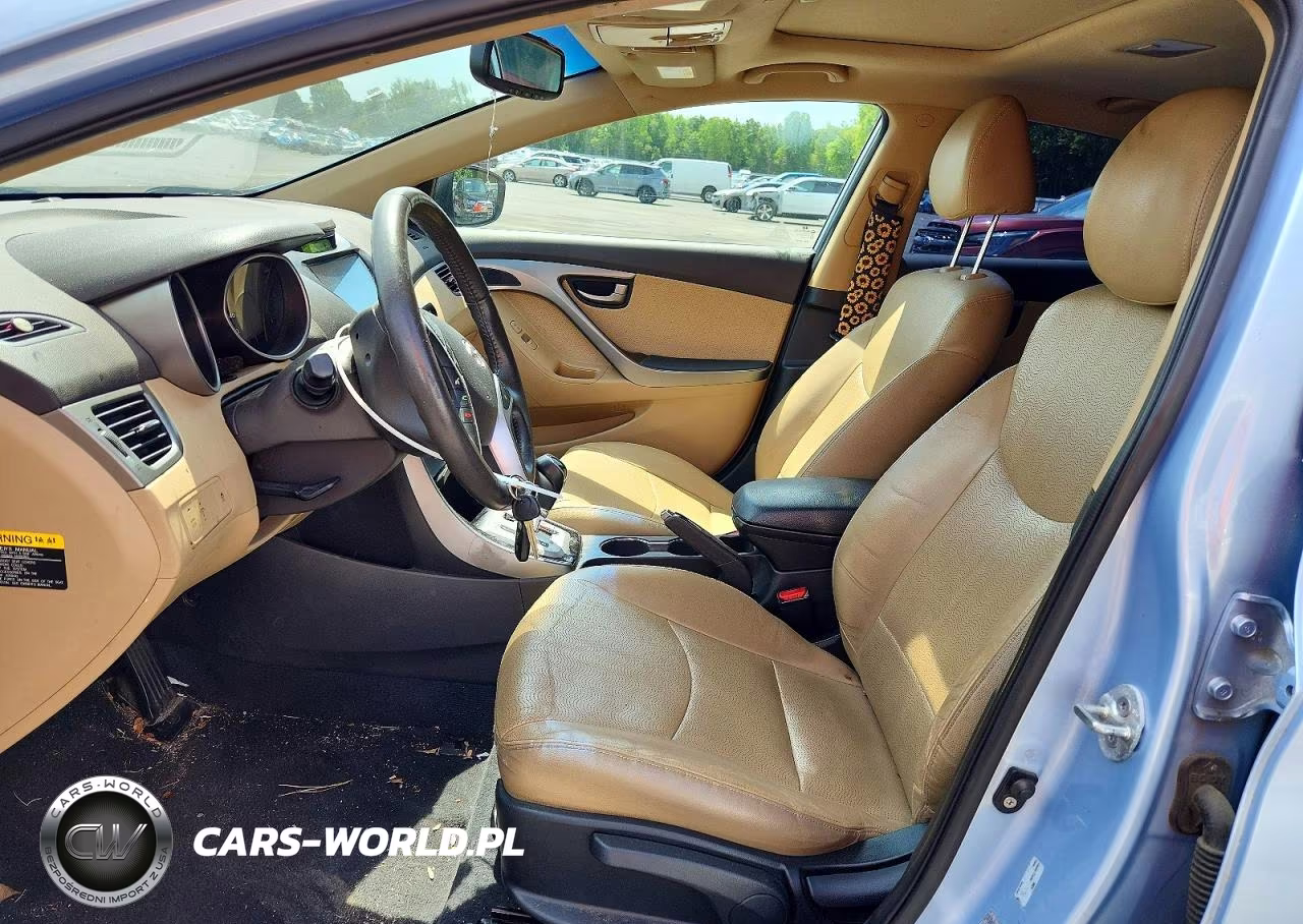 2012 Hyundai Elantra Limited VIN:KMHDH4AE7CU391054 - 7