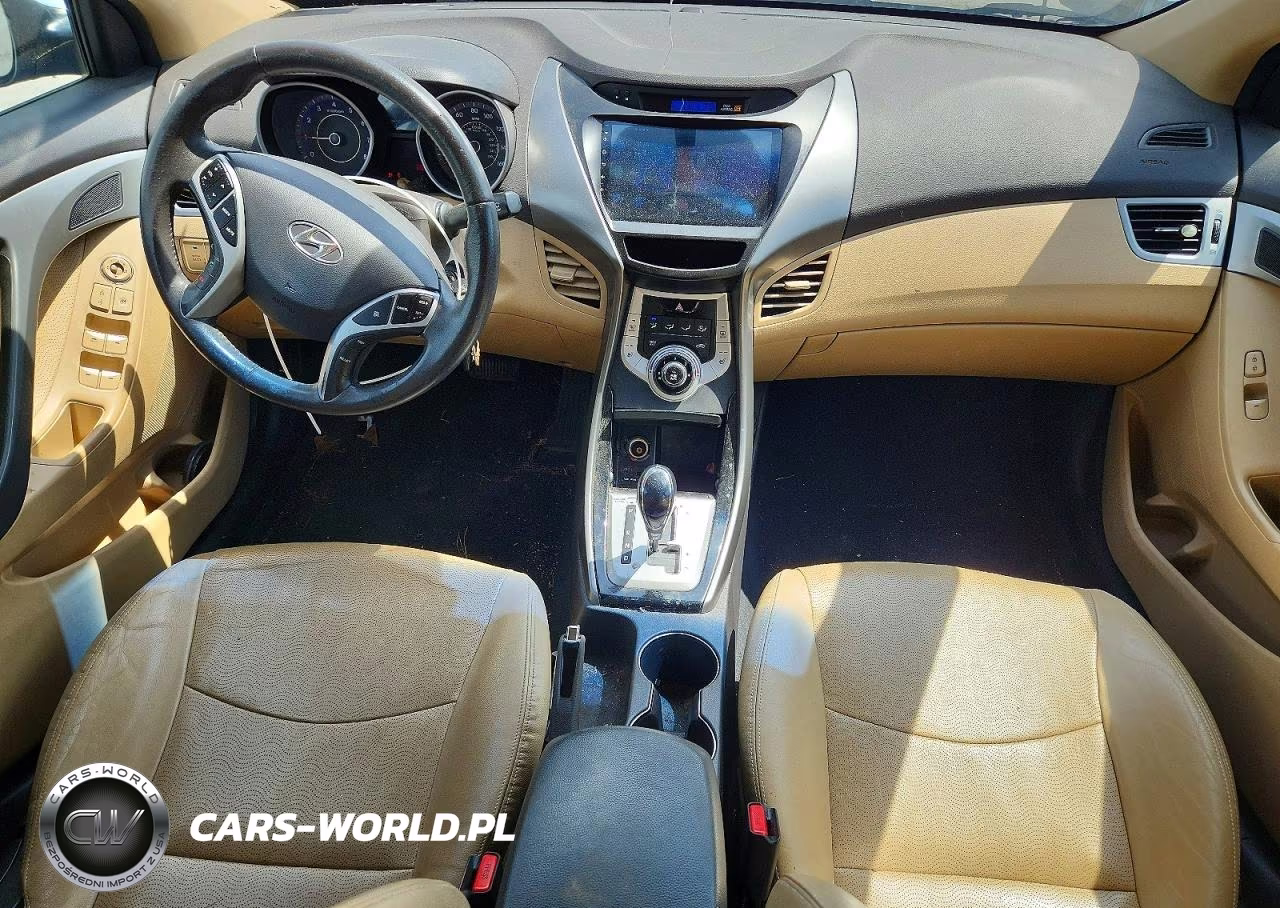 2012 Hyundai Elantra Limited VIN:KMHDH4AE7CU391054 - 8