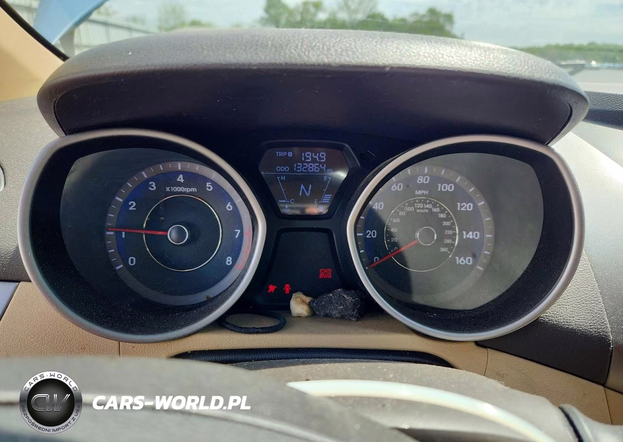 2012 Hyundai Elantra Limited VIN:KMHDH4AE7CU391054 - 9