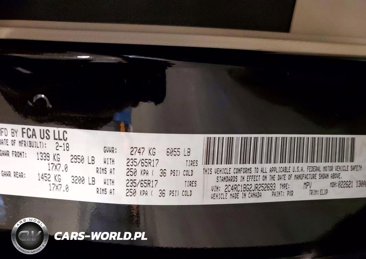 2018 Chrysler Pacifica Touring L VIN:2C4RC1BG2JR252693 - 13