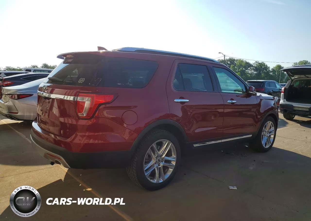 2017 Ford Explorer Limited VIN:1FM5K7F85HGA15405 - 3