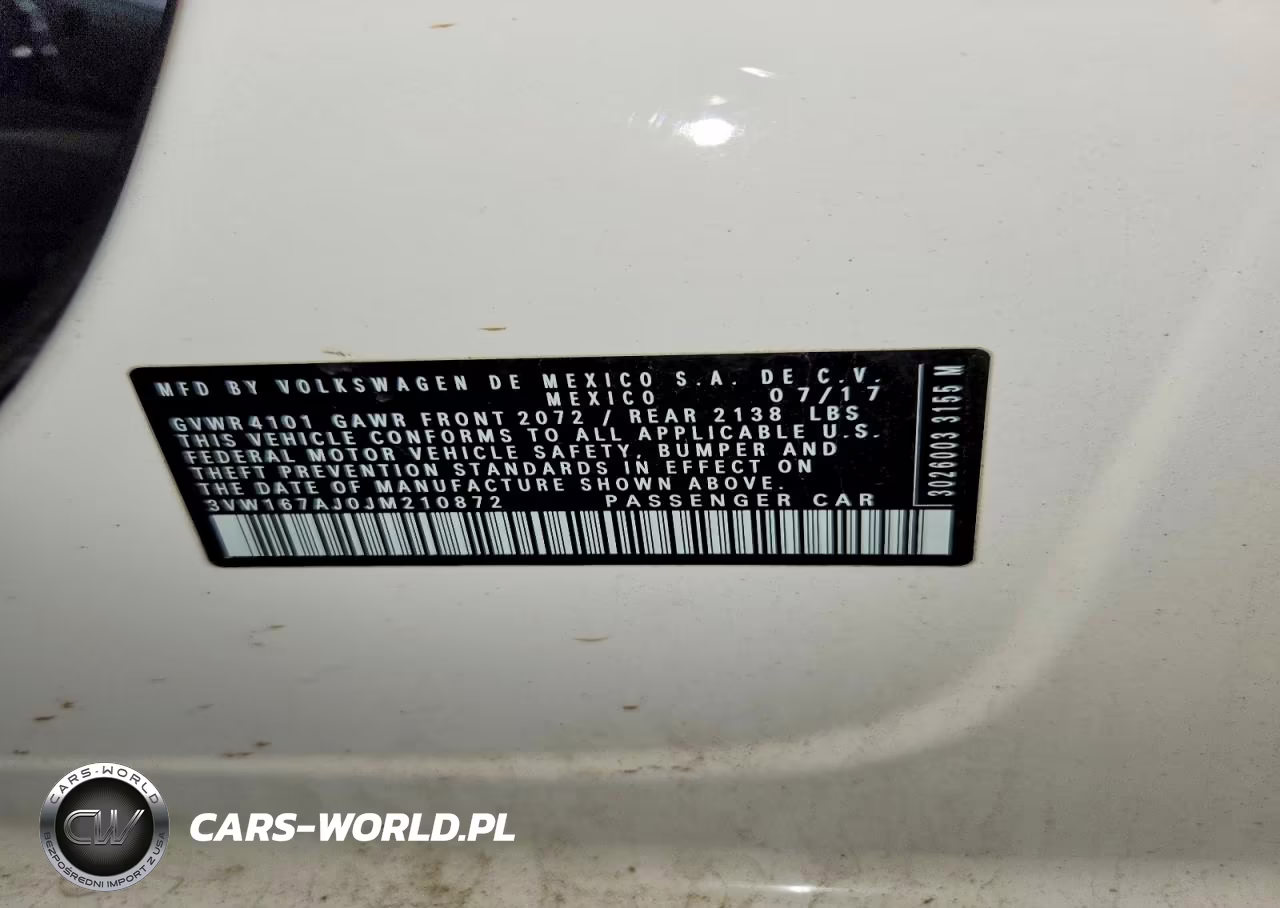 2018 Volkswagen Jetta S VIN:3VW167AJ0JM210872 - 13