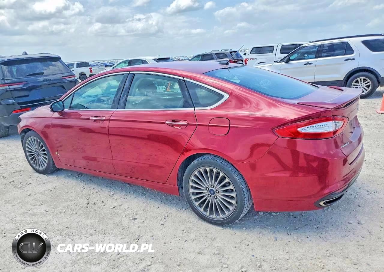 2015 Ford Fusion Titanium VIN:3FA6P0D93FR203607 - 2
