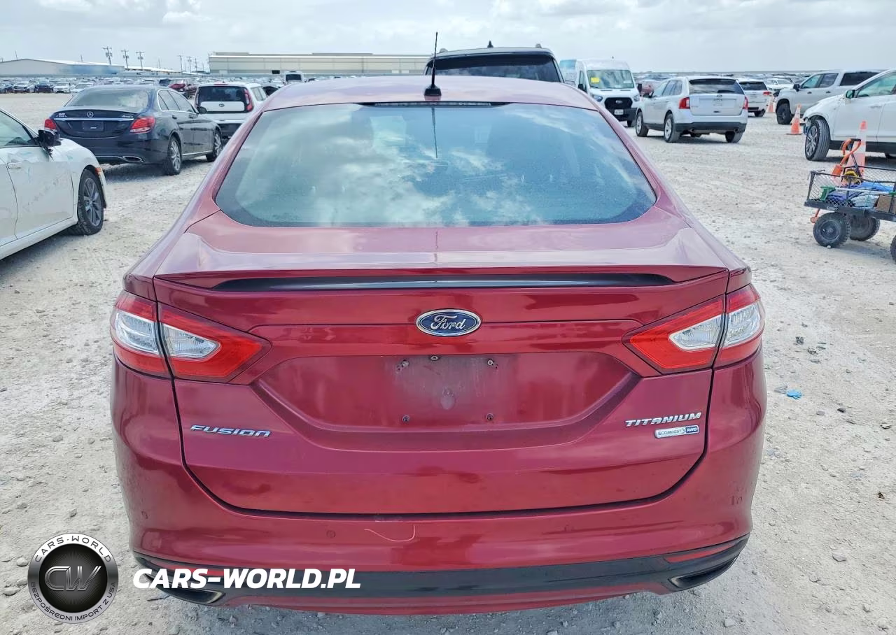 2015 Ford Fusion Titanium VIN:3FA6P0D93FR203607 - 6