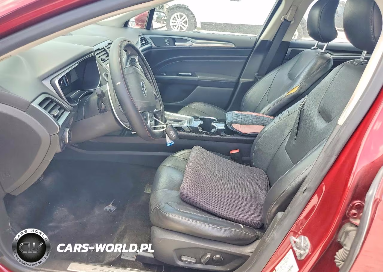 2015 Ford Fusion Titanium VIN:3FA6P0D93FR203607 - 7