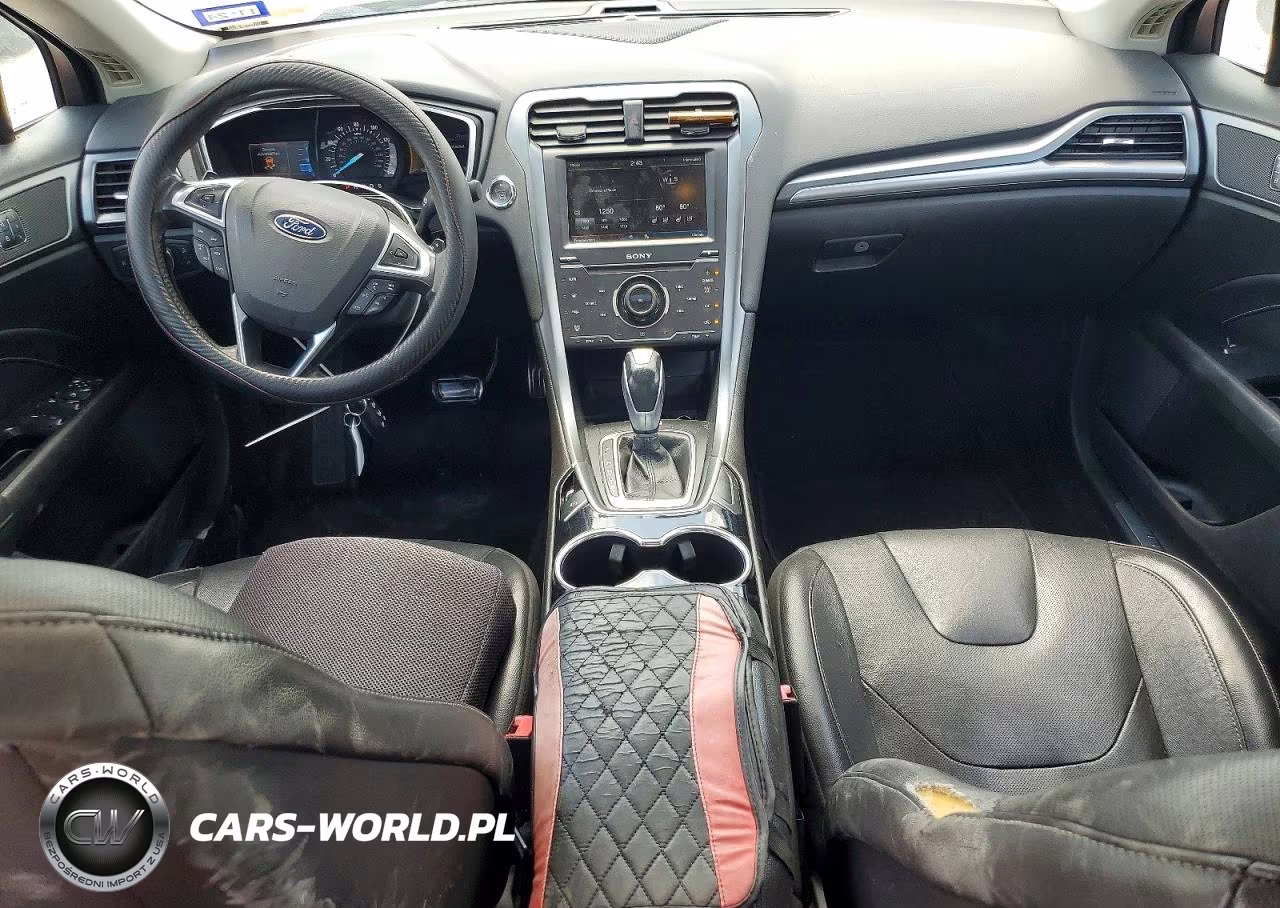 2015 Ford Fusion Titanium VIN:3FA6P0D93FR203607 - 8