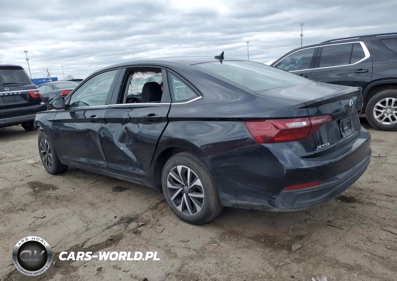 2024 Volkswagen Jetta S VIN:3VW5M7BU1RM030893 - 2