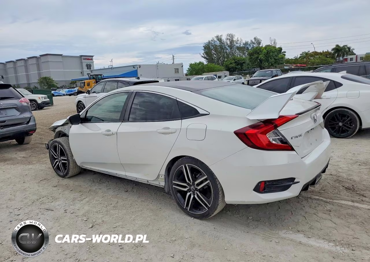 2020 Honda Civic Sport VIN:2HGFC2F88LH581095 - 2