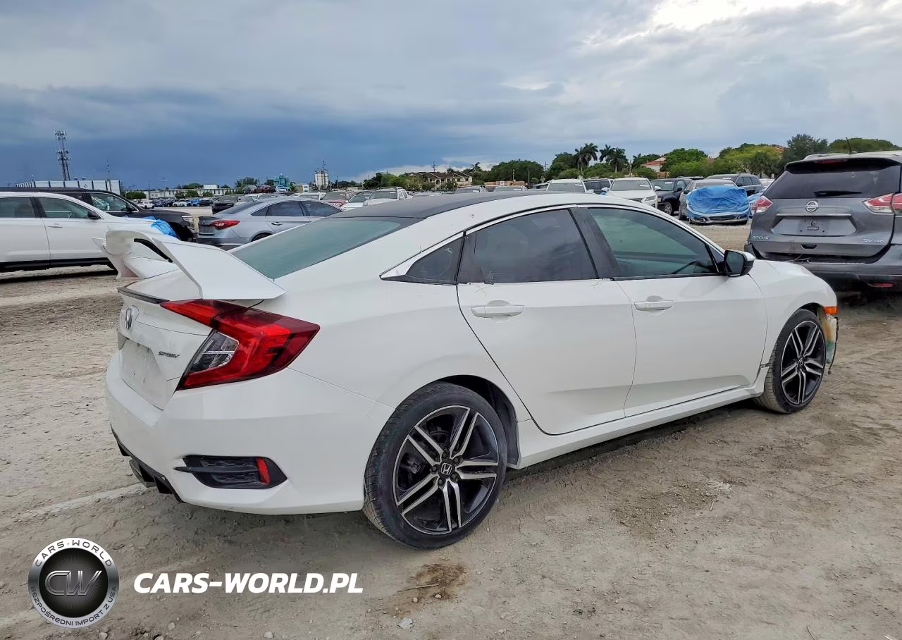 2020 Honda Civic Sport VIN:2HGFC2F88LH581095 - 3