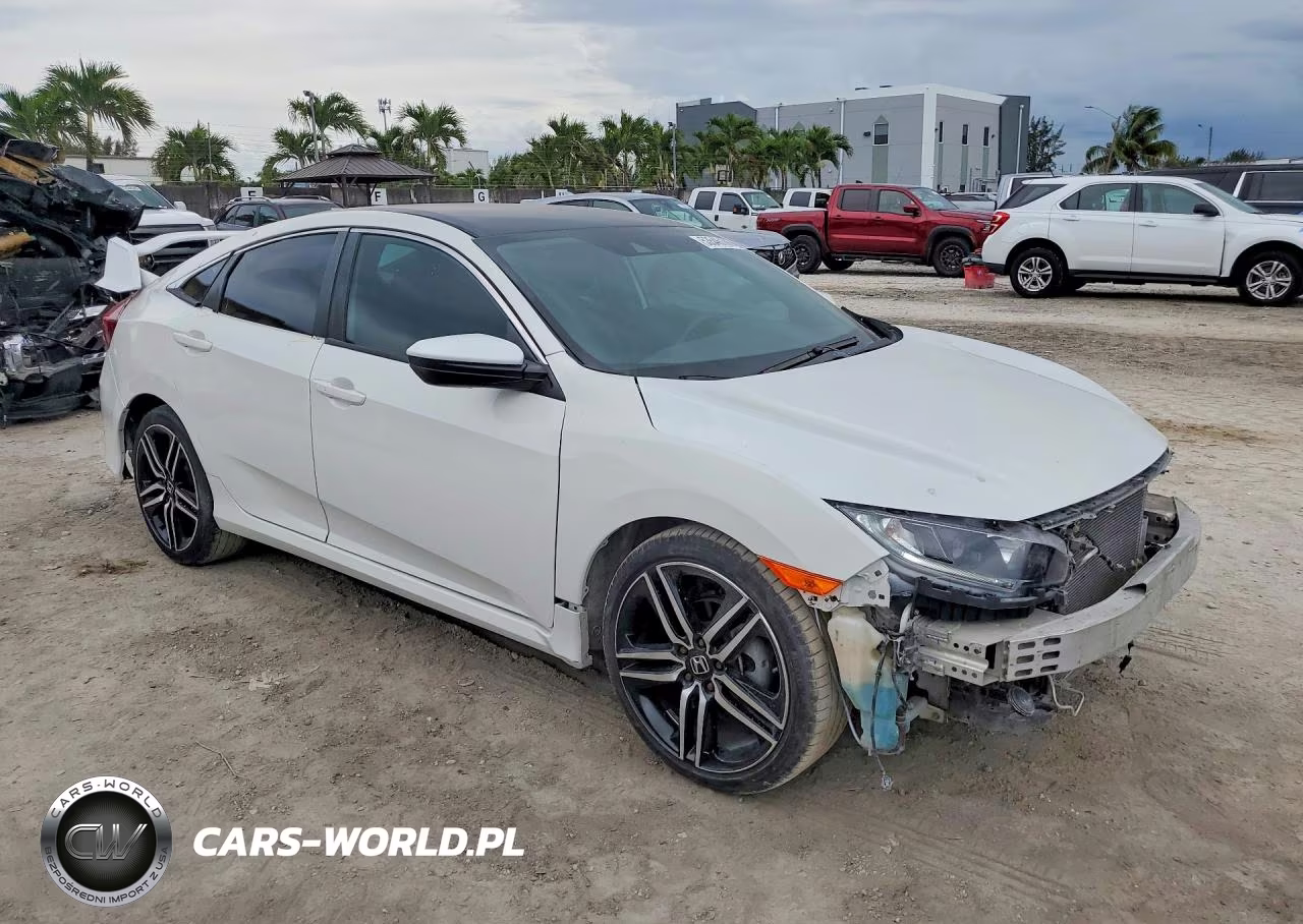 2020 Honda Civic Sport VIN:2HGFC2F88LH581095 - 4