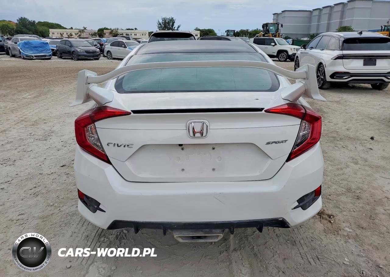 2020 Honda Civic Sport VIN:2HGFC2F88LH581095 - 6