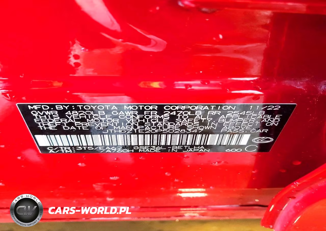 2023 Lexus Is 350 F Sport VIN:JTHGZ1E20P5028347 - 13
