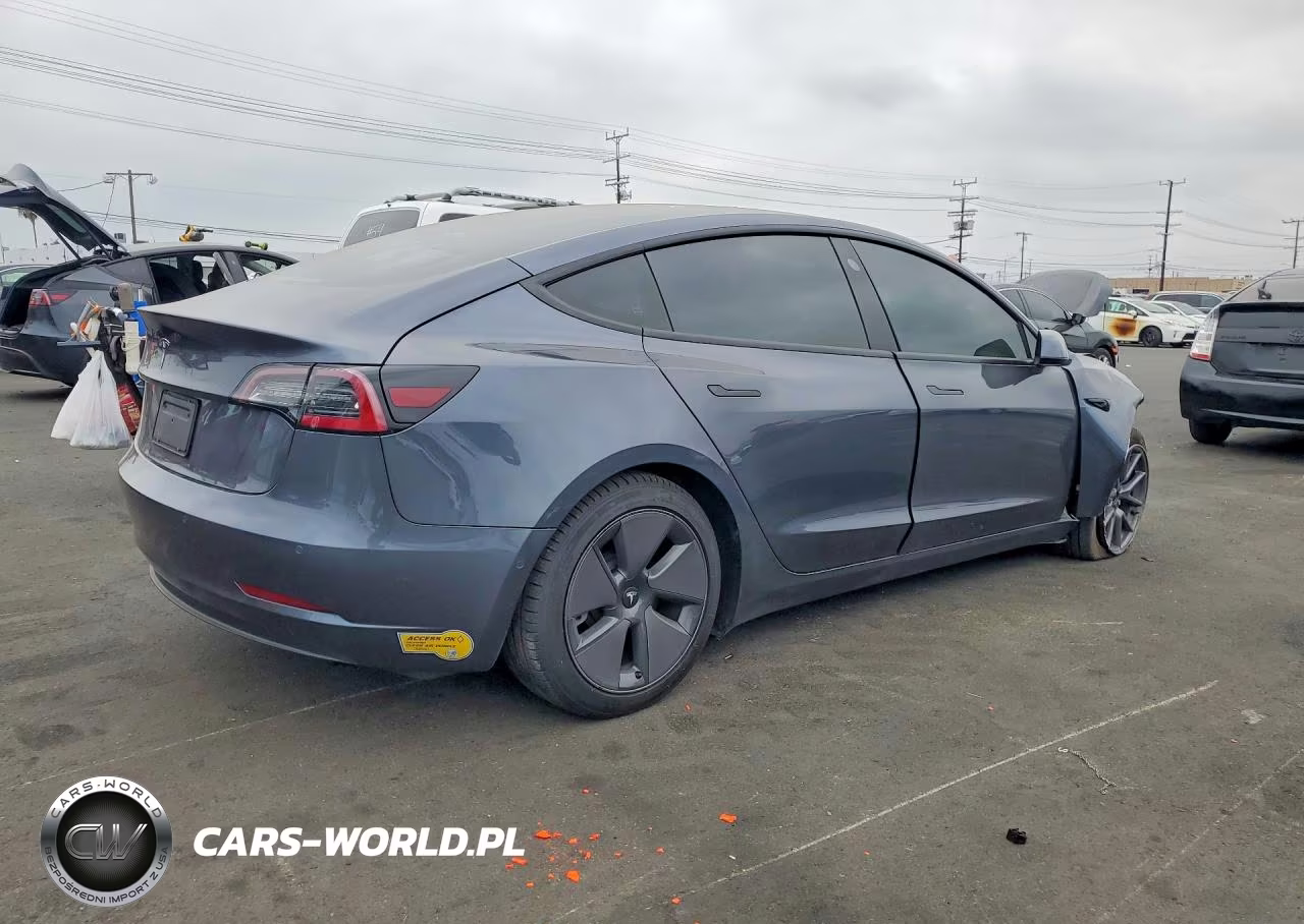 2022 Tesla Model 3 VIN:5YJ3E1EAXNF353179 - 3