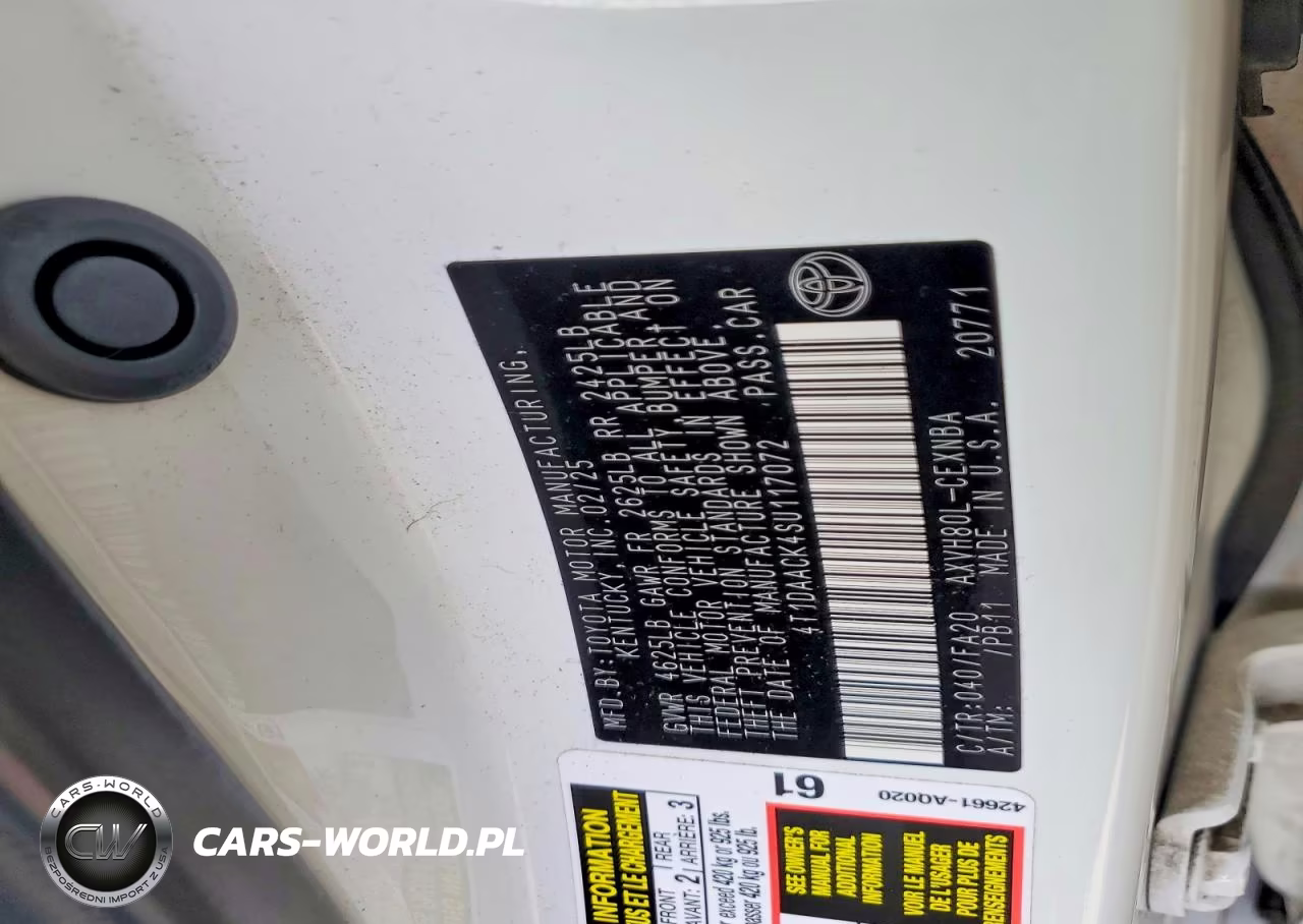 2025 Toyota Camry Le VIN:4T1DAACK4SU117072 - 13