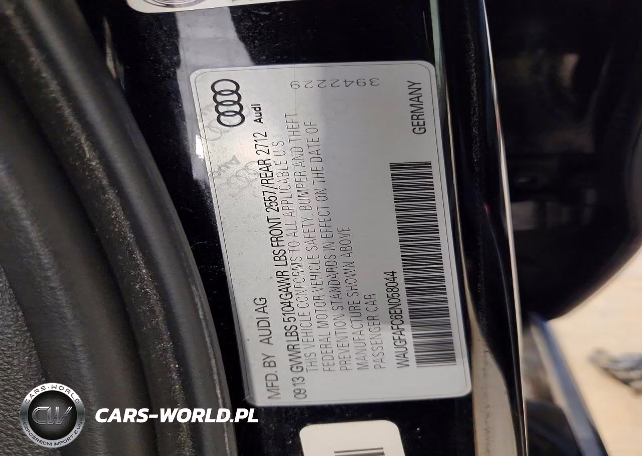 2014 Audi A6 Premium Plus VIN:WAUGFAFC6EN058044 - 12