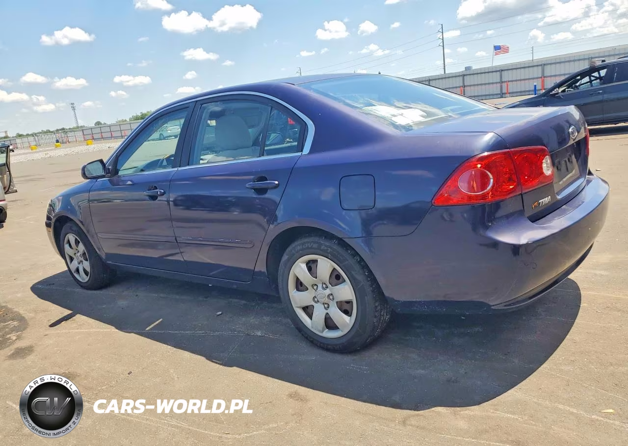 2006 Kia Optima Lx VIN:KNAGE123865074210 - 2