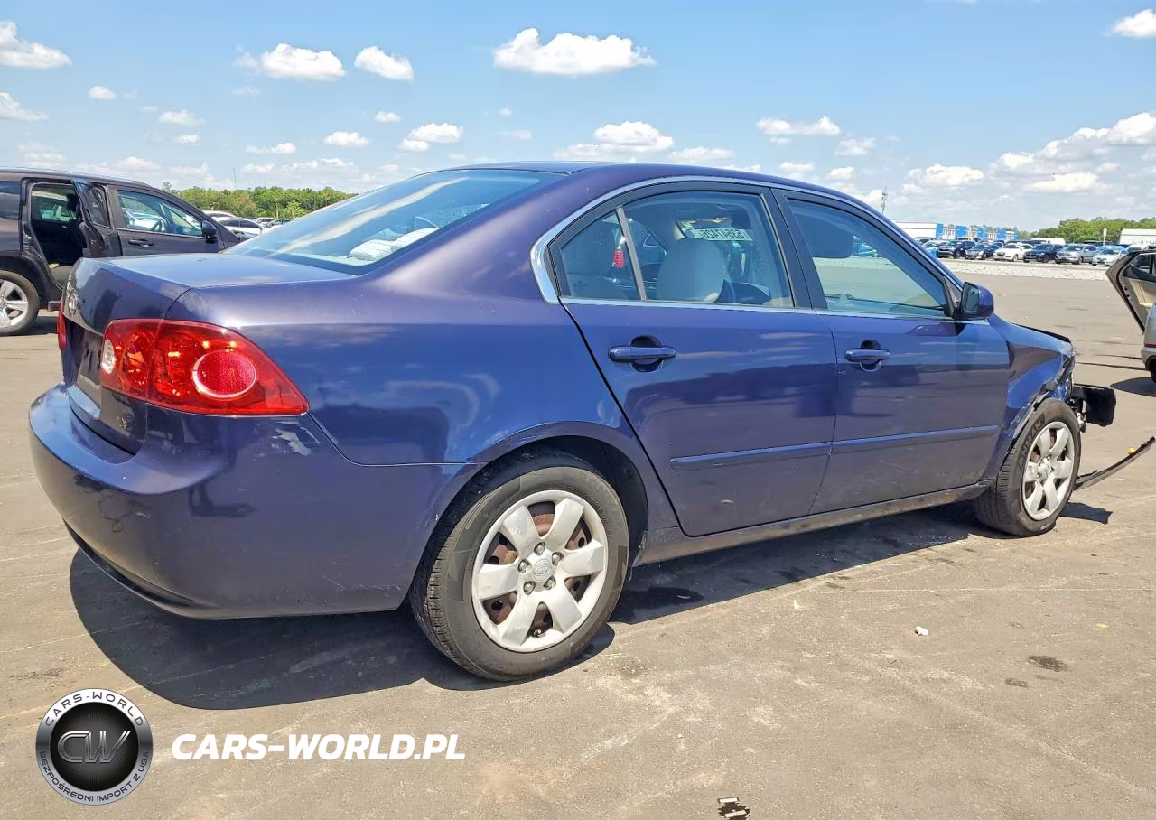 2006 Kia Optima Lx VIN:KNAGE123865074210 - 3