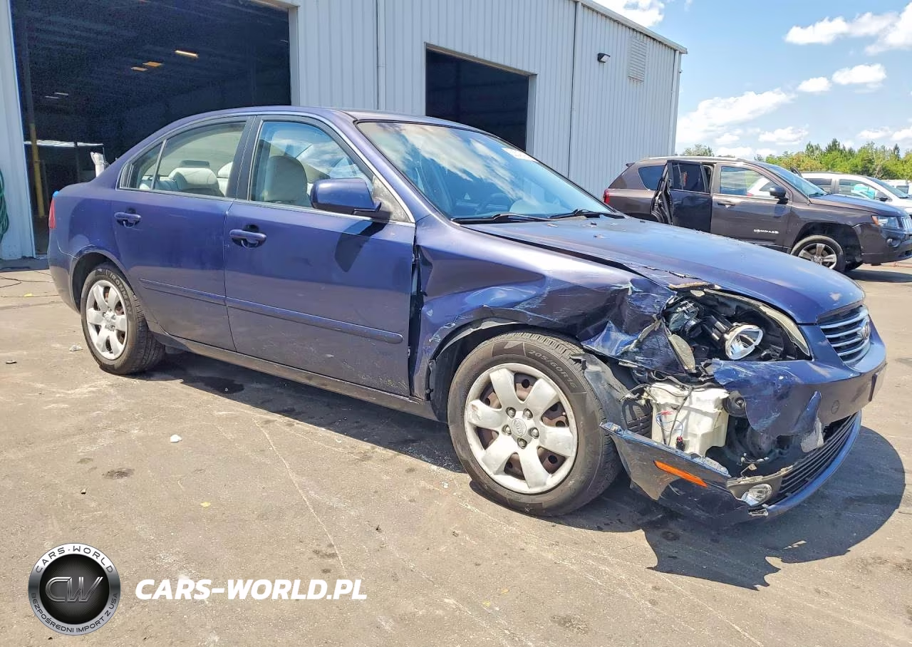 2006 Kia Optima Lx VIN:KNAGE123865074210 - 4