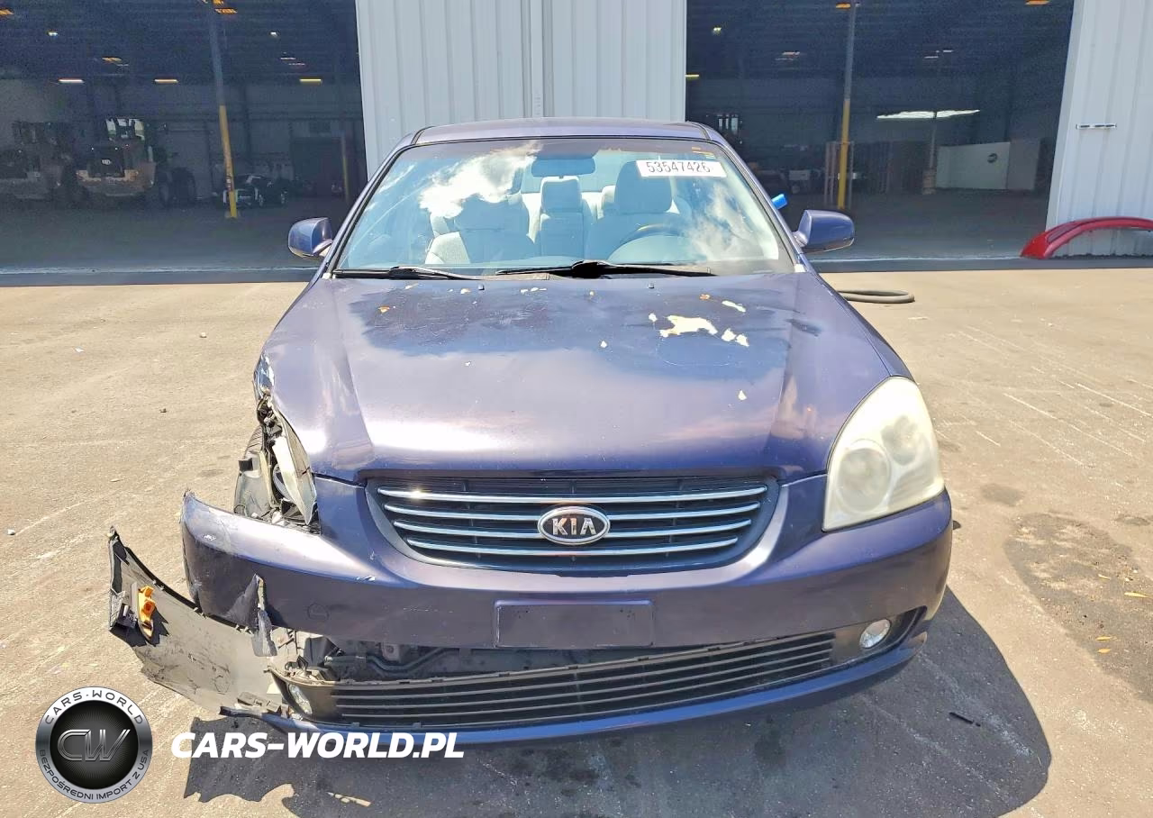 2006 Kia Optima Lx VIN:KNAGE123865074210 - 5