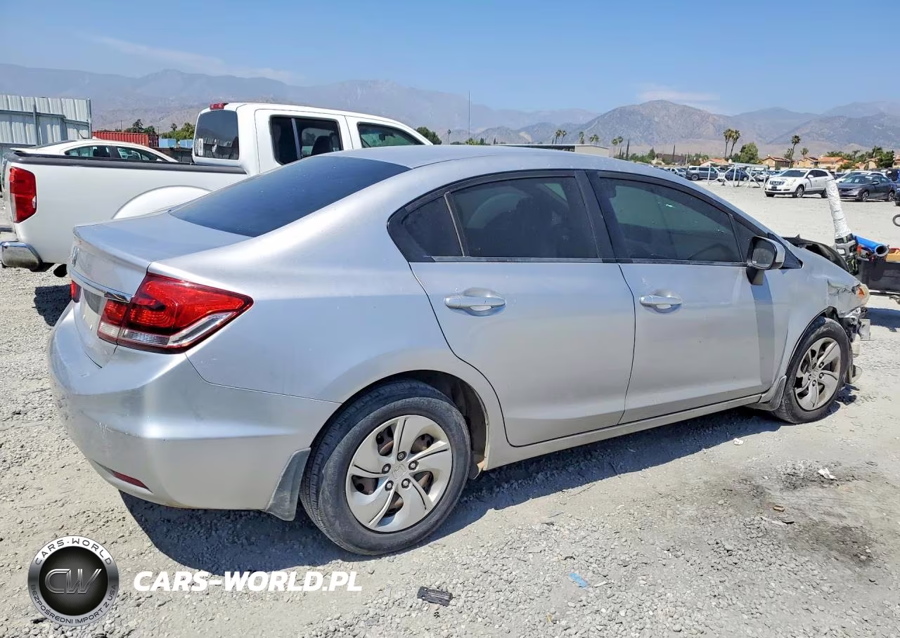 2015 Honda Civic Lx VIN:19XFB2F5XFE217638 - 3