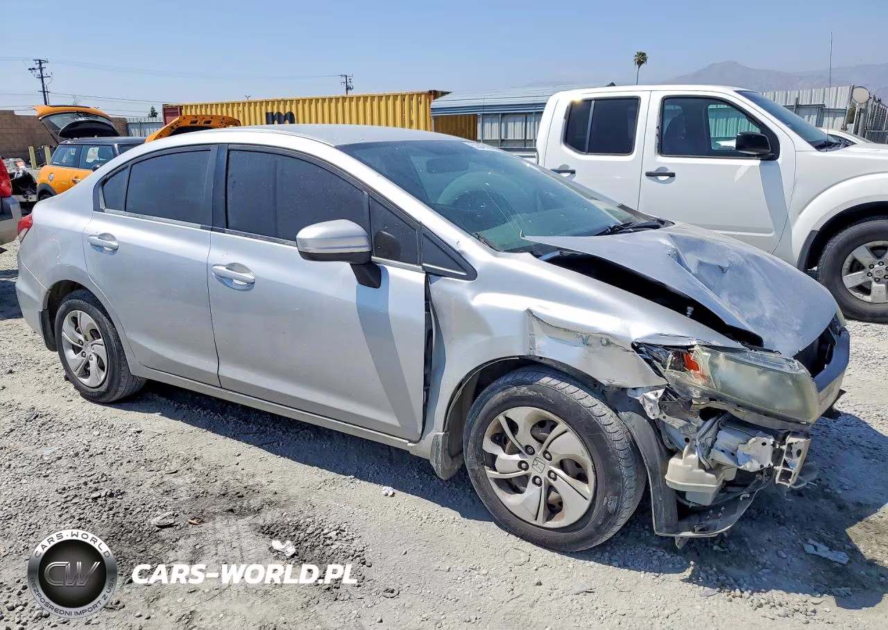 2015 Honda Civic Lx VIN:19XFB2F5XFE217638 - 4