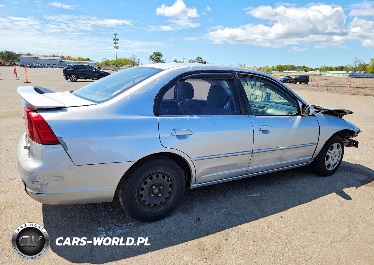 2002 Honda Civic Lx VIN:2HGES16512H568685 - 3